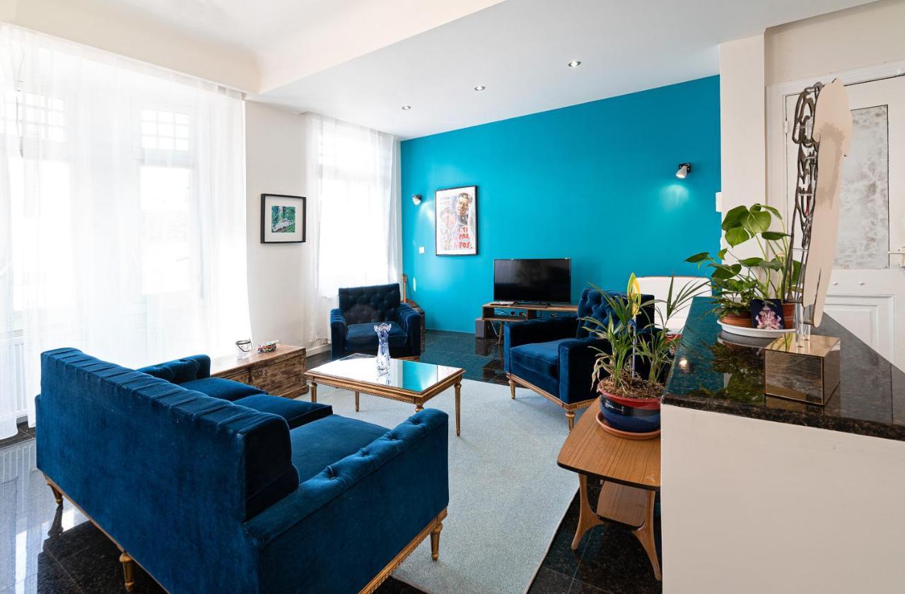 Spacious & Artistic Retro 2Bd Apt With Sauna Atenas Exterior foto
