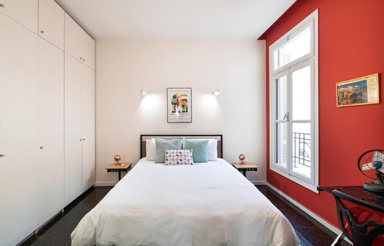 Spacious & Artistic Retro 2Bd Apt With Sauna Atenas Exterior foto