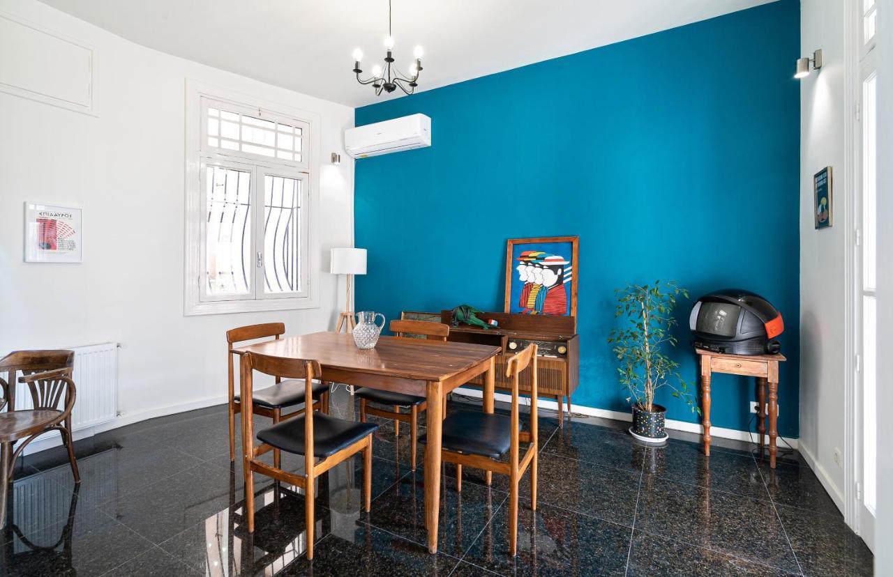 Spacious & Artistic Retro 2Bd Apt With Sauna Atenas Exterior foto